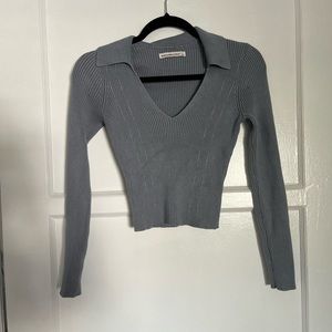 Abercrombie & Fitch Collared Sweater